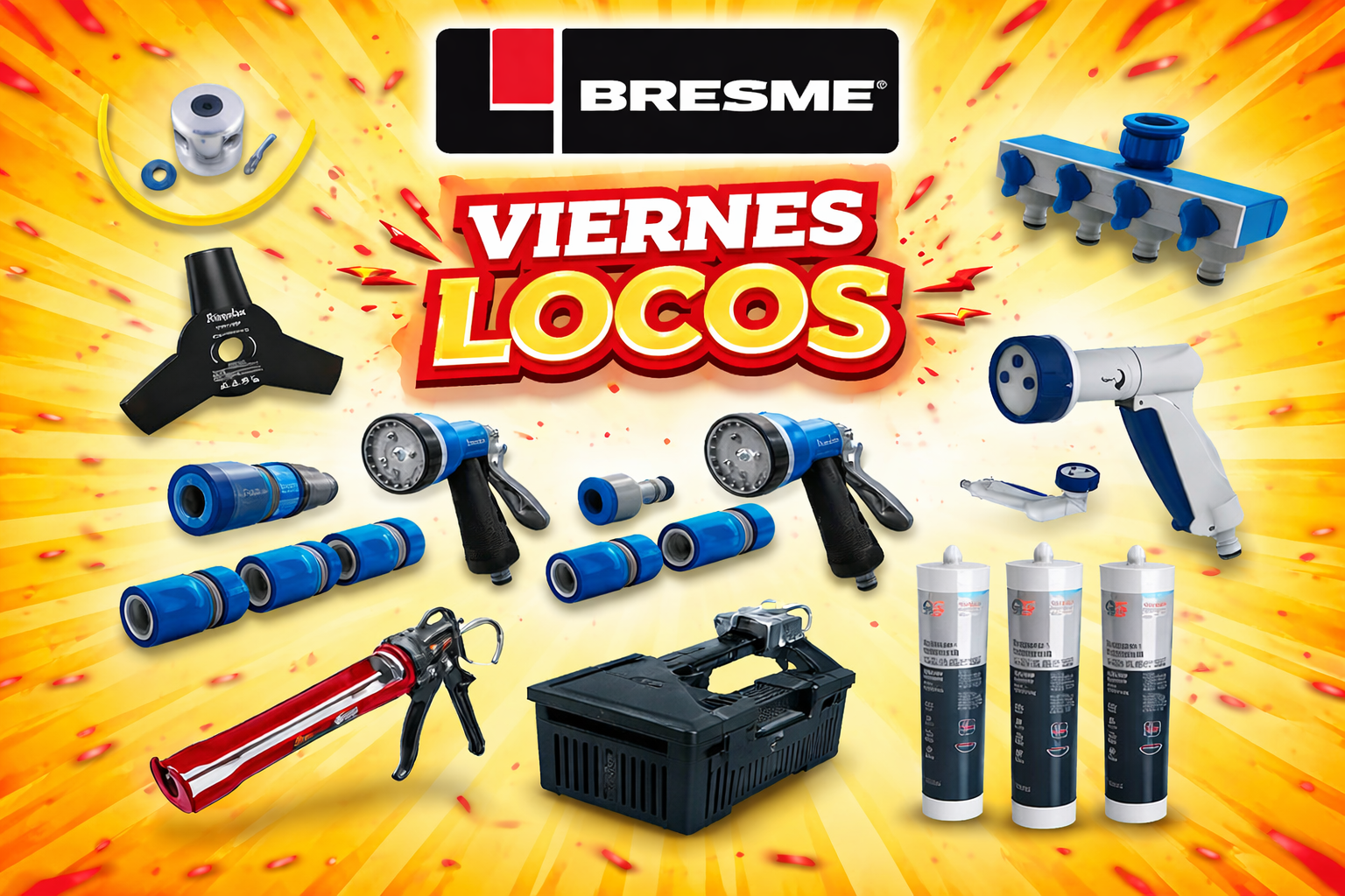Viernes Locos en Bresme: ofertas especiales en ferretería y jardinería